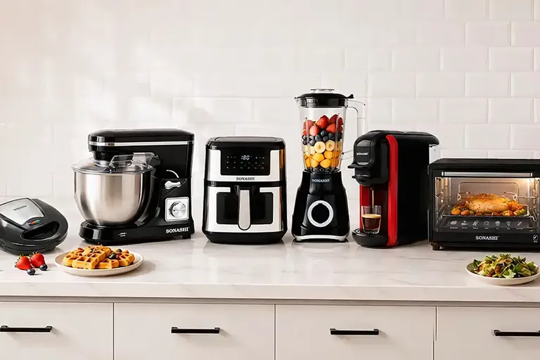 Best kitchen appliances including coffee maker, blender, and other countertop appliances for home use